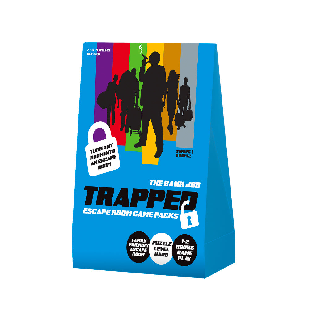 Trapped Series Rooms 1-3 Art Heist/Bank Job/Carnival Assorted Board Game 8+ — image 3