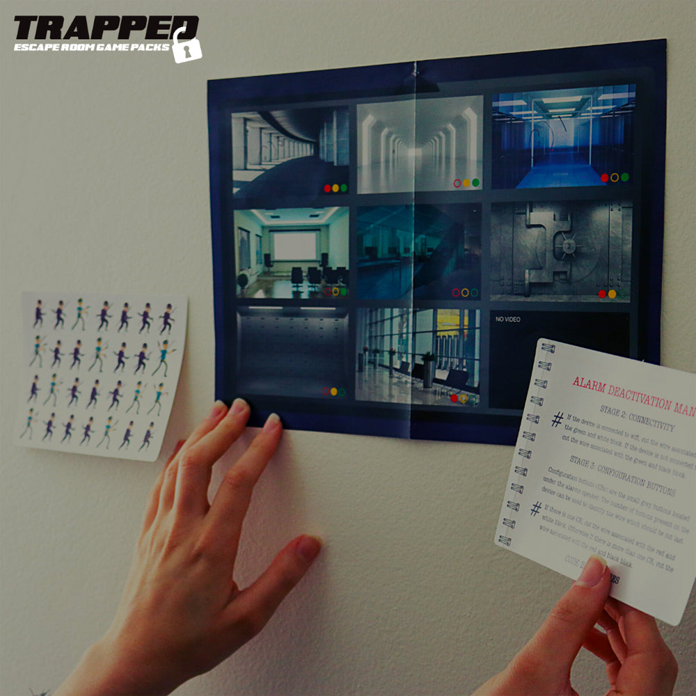 Trapped Series Rooms 1-3 Art Heist/Bank Job/Carnival Assorted Board Game 8+ — image 10
