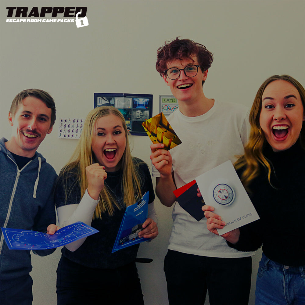 Trapped Series Rooms 1-3 Art Heist/Bank Job/Carnival Assorted Board Game 8+ — image 9