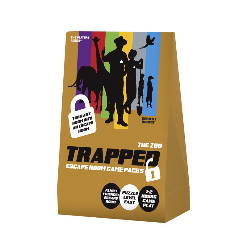 Trapped Series Assorted Room 4-6 Zoo/Mission to Mars/Flight 927 Activity Game 8+