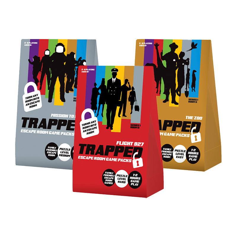 Trapped Series Assorted Room 4-6 Zoo/Mission to Mars/Flight 927 Activity Game 8+ — image 4