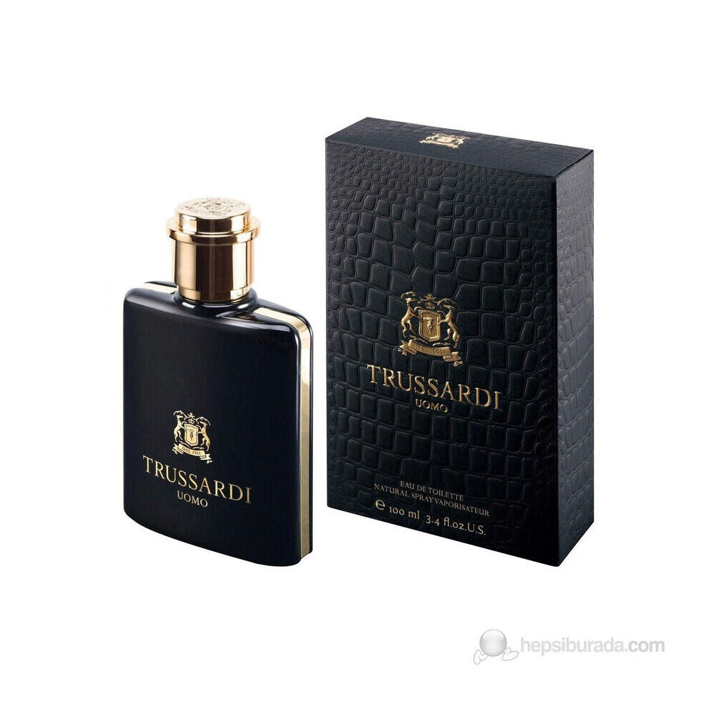 Trussardi Uomo Eau De Toilette Men's Fragrance Perfume Spray 100ml Black — image 3