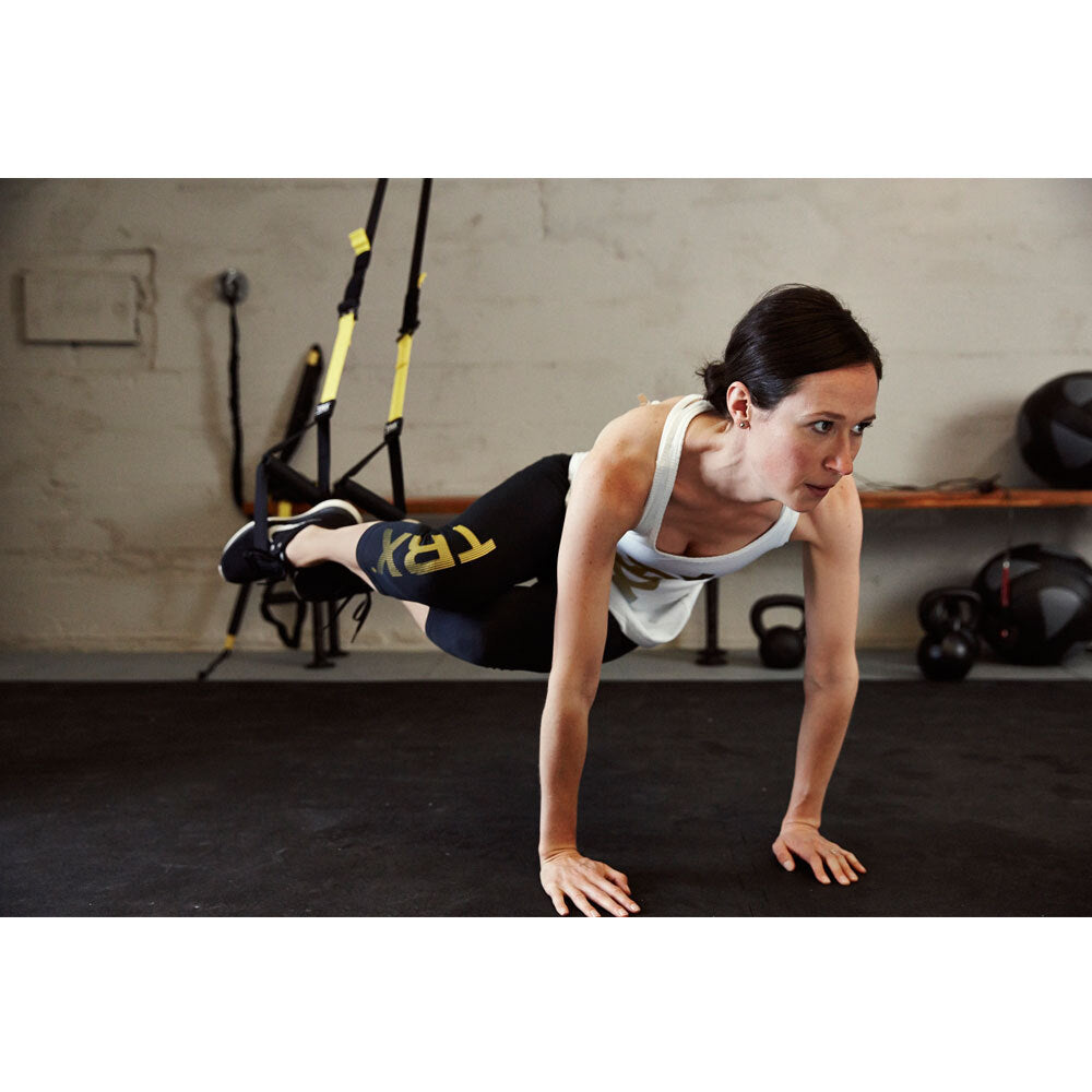 TRX Fit Suspension Trainer Home Exercise Kit w/ Straps/Door Anchor/Mesh Bag — image 3