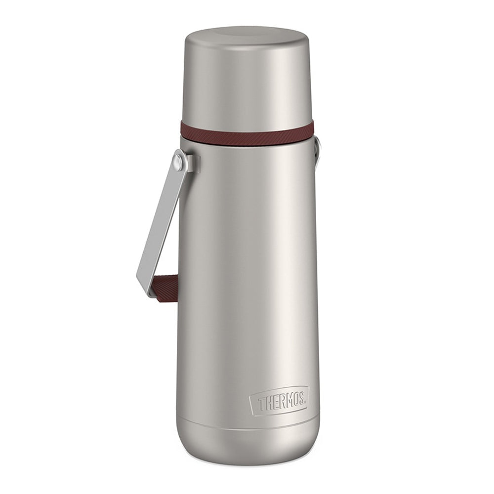 Thermos Guardian Vacuum Insulated Durable Beverage Bottle Rosewood Red 1.2L — image 2