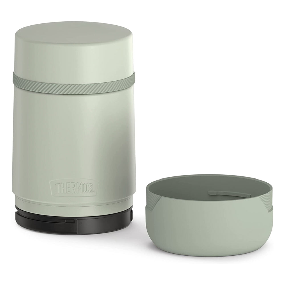 Thermos Guardian Steel Food Jar w/Bowl Matcha Green Vacuum Insulated 530ml — image 4