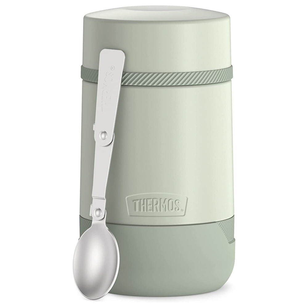Thermos Guardian Steel Food Jar w/Bowl Matcha Green Vacuum Insulated 530ml — image 2