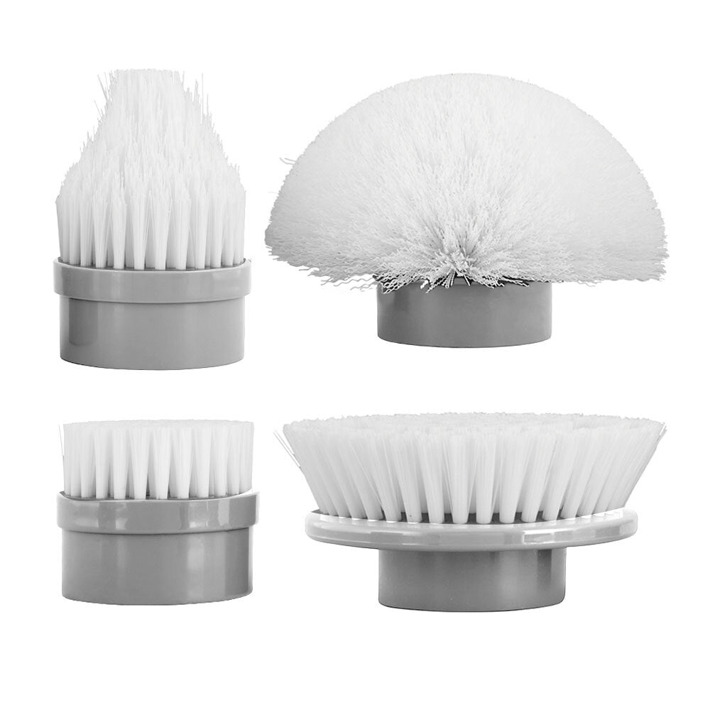 TV Shop Turbo Scrub 360 Replacement Brush Heads Set (4 Pieces)