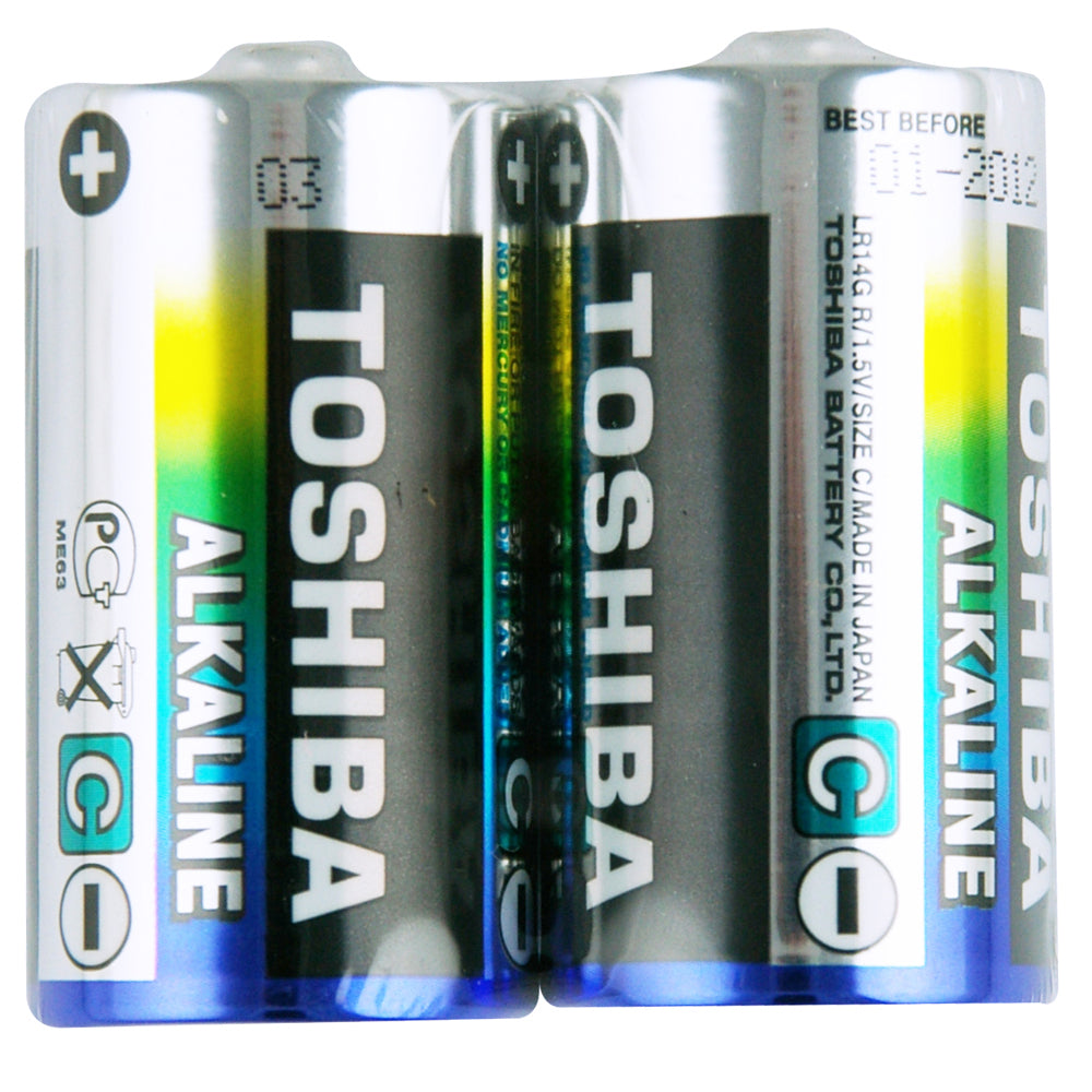 Toshiba 2pc Toshiba Alkaline D R20 Battery Power Cylindrical Multi-Use Batteries (5 Pack) — image 2