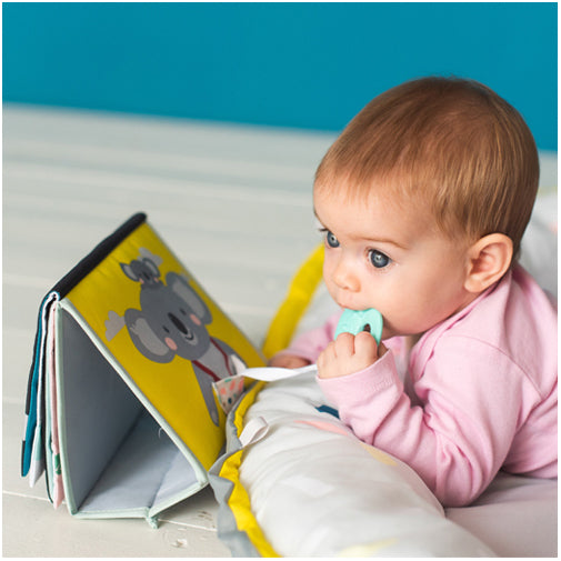 Taf Toys Double-Sided Tummy Time Baby Soft Book 0m+ Educational/Development Toy — image 5