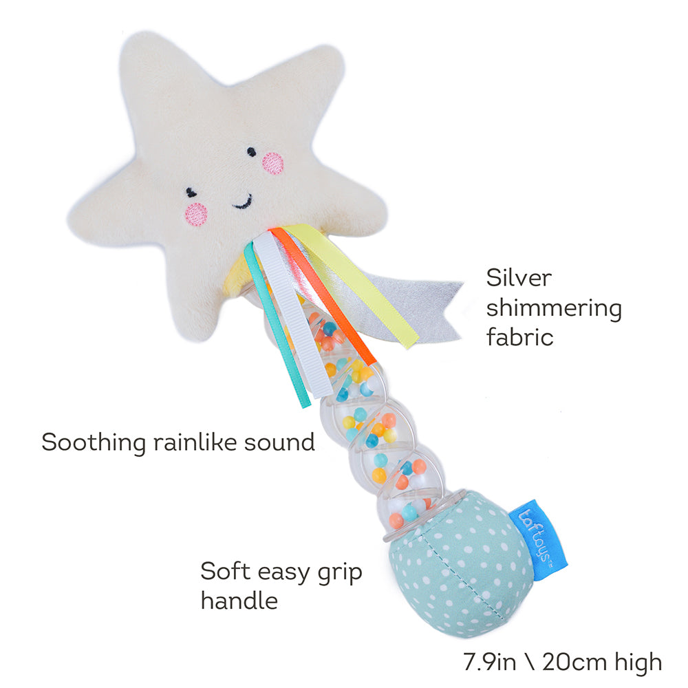 Taf Toys Star Rainstick Rattle Baby/Infant Sound Sensory Development Toy 0m+ — image 2