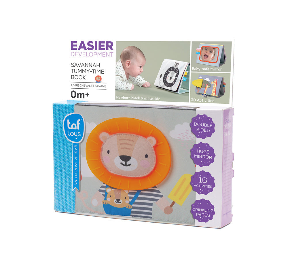Taf Toys Savannah Tummy Time Book Baby/Newborn 0m+ Educational/Activity Toy