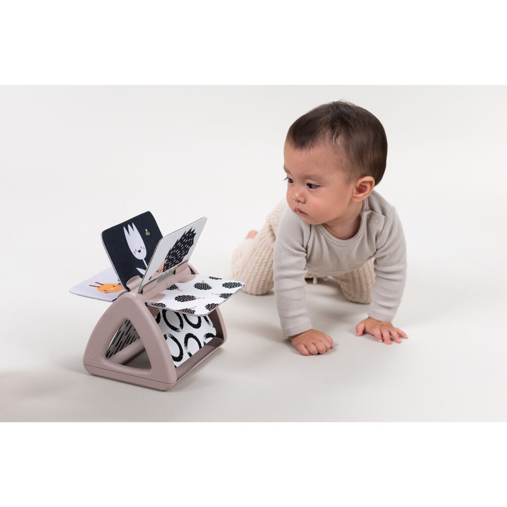 Taf Toys Black & White Spinning Baby Book Activity Toy Toddlers/Babies 0m+ — image 3