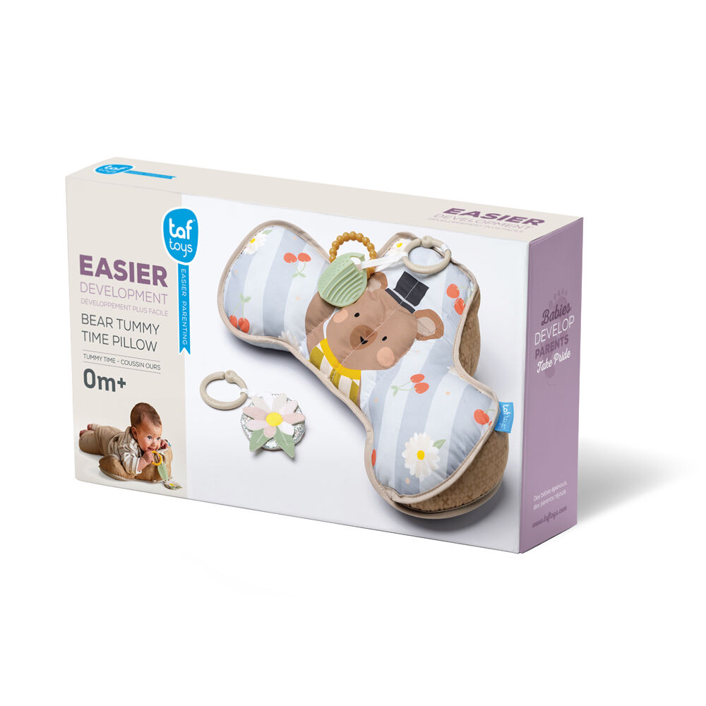 Taf Toys Tummy Time Pillow Bear Design Soft Support Toddlers/Babies 0m+