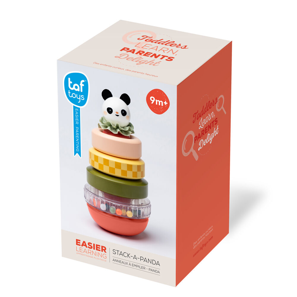 Taf Toys Stack-a-Panda Adorable Baby Stacking Toy Babies/Toddlers 9m+