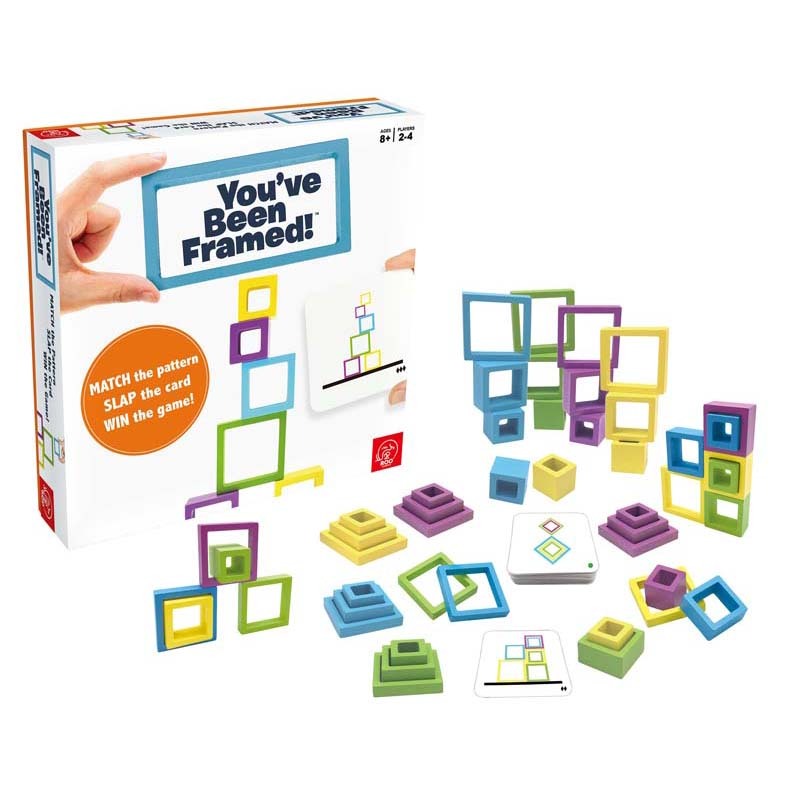 Roo Games You've Been Framed! Kids Matching Educational Fun Game Play Toy 8+ — image 2
