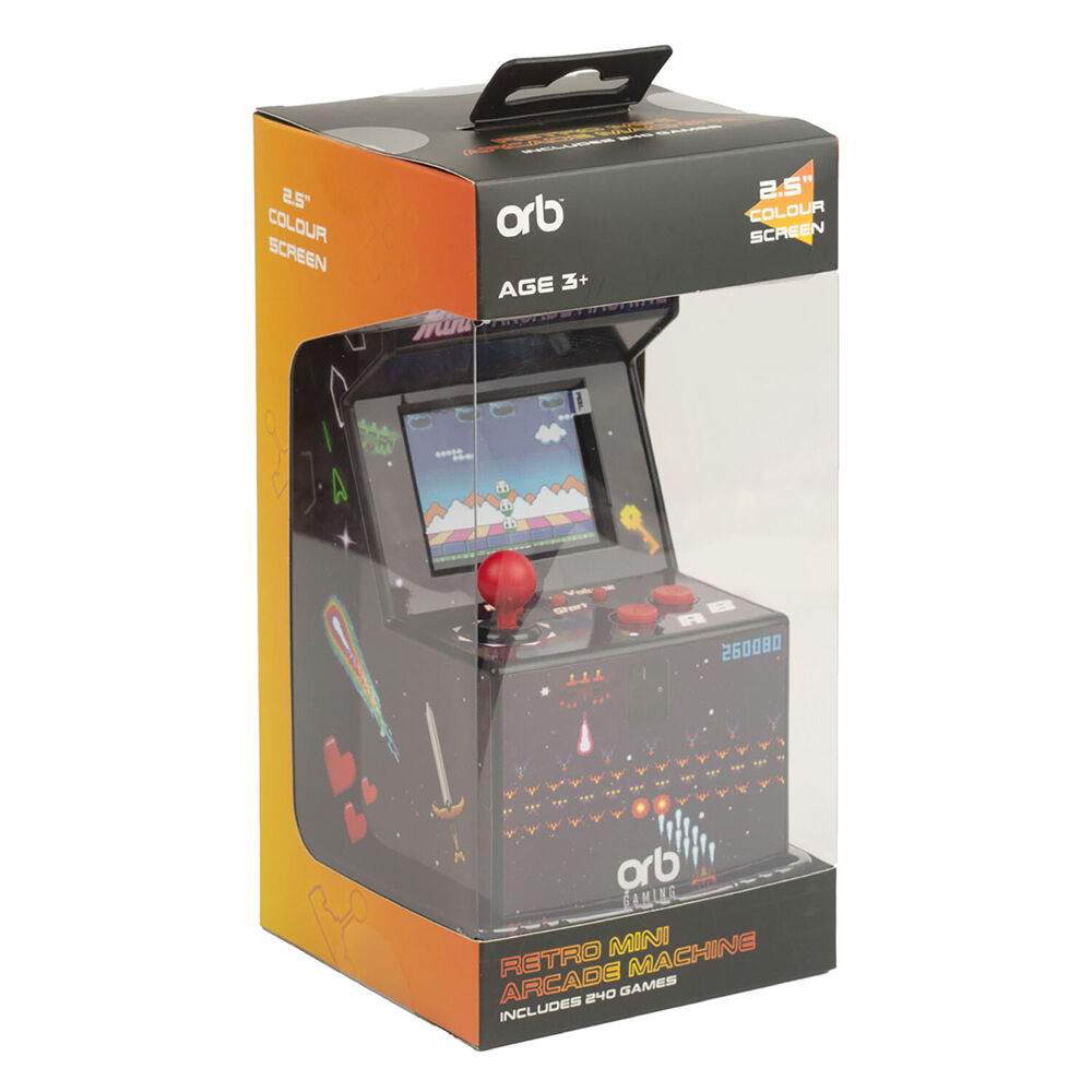 Thumbs Up! Retro Arcade 240-in-1 Games Machine Novelty Gaming Fun Toy 3y+