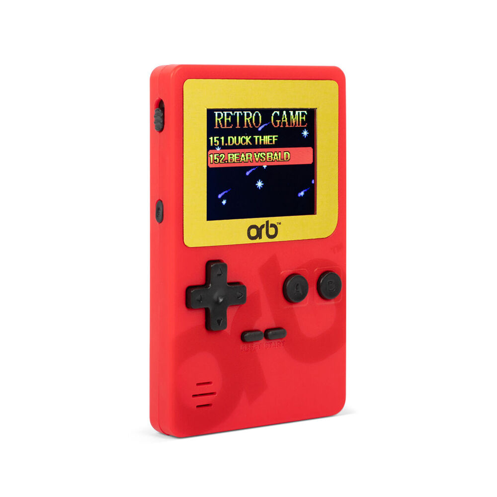 Thumbs Up! Red Retro 80's Like Handheld Console 150 Games In One