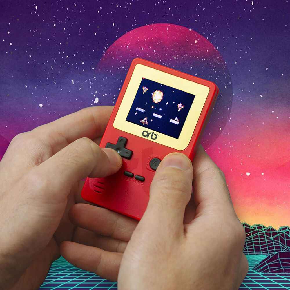 Thumbs Up! Red Retro 80's Like Handheld Console 150 Games In One — image 2