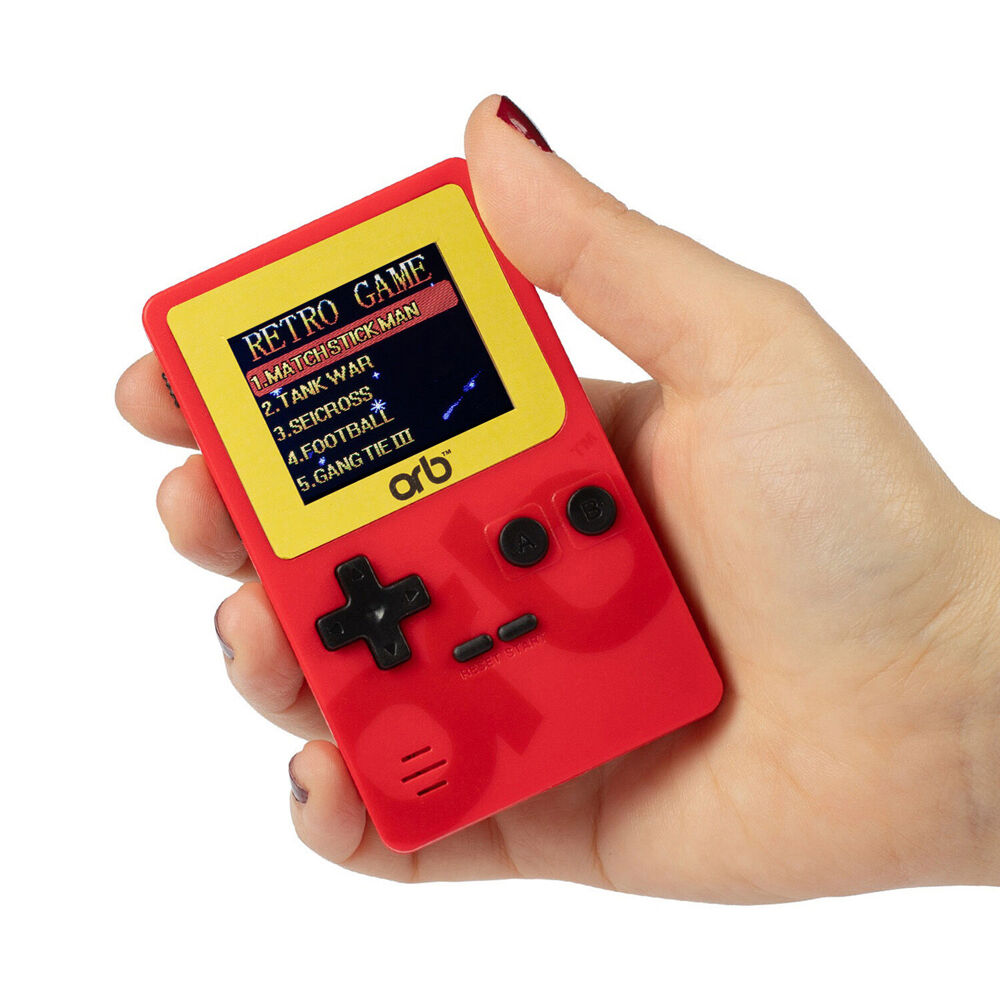 Thumbs Up! Red Retro 80's Like Handheld Console 150 Games In One — image 5