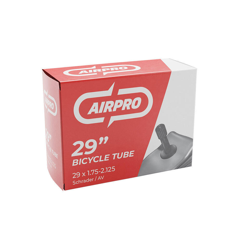 Airpro Bicycle Inner Tube w/ Schrader Valve Accessory Parts 29x1.75-2.125'' (3 Pack) — image 2