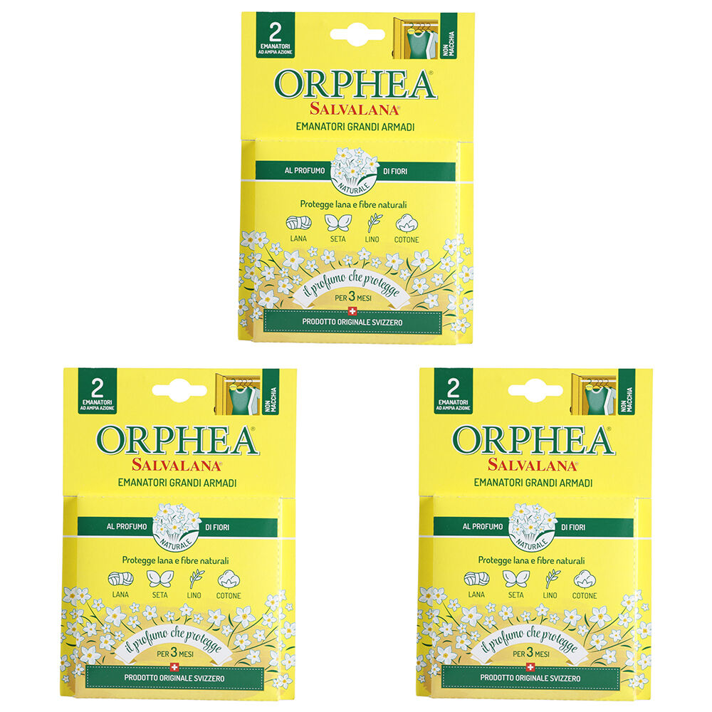 Orphea 2pc Orphea Flower Scented Natural Diffuser Closets Clothes Protector Hangers (3 Pack)