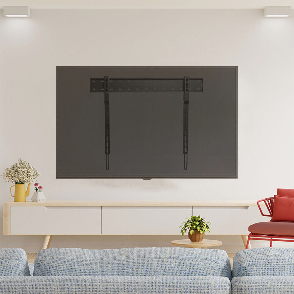 Laser Quick Release Ultra Slim Fixed TV Wall Mount Bracket For 43-80in Panels — image 2