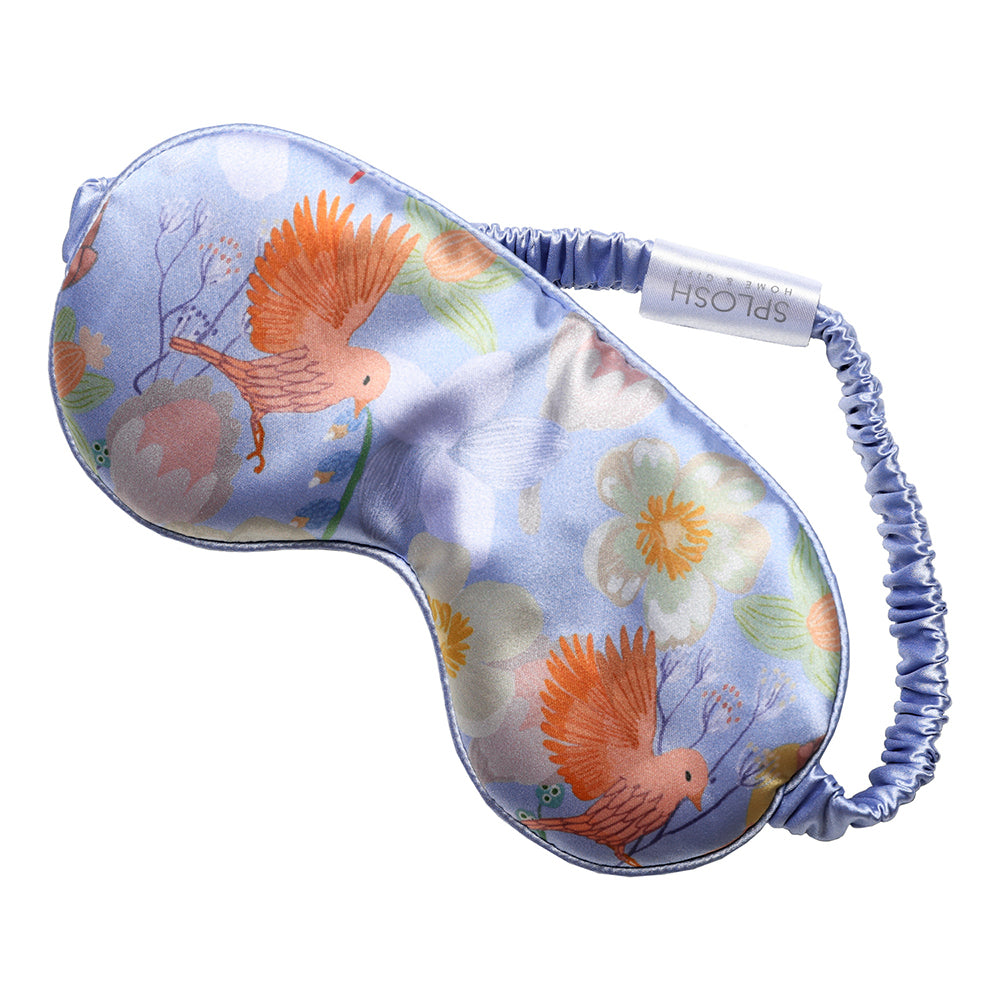 Splosh Travel By Splosh Bird Satin Eye Mask Sleeping Soft Shade Cover 22x10.5cm — image 3