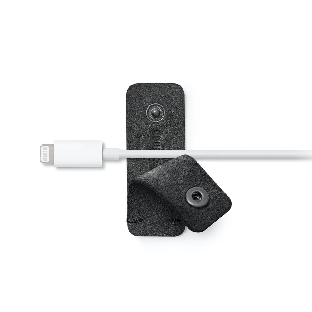 Twelve South SurfaceSnap Leather/Button Snaps Cable Management Ties (3 Pack) — image 2