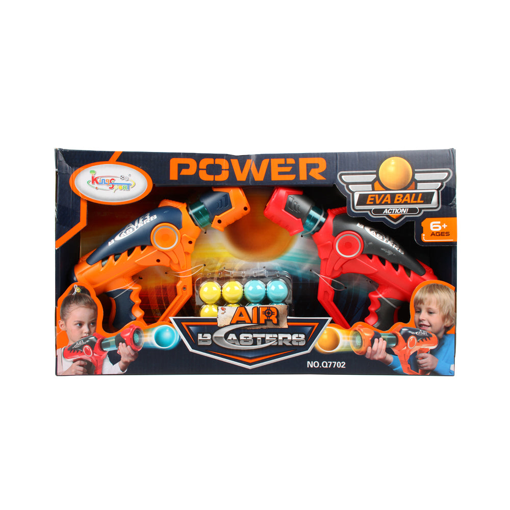 Toys for Fun Air Blaster Pump Action Guns 24cm w/ Balls Kids 6+ Outdoor Toy (2 Pieces) — image 2