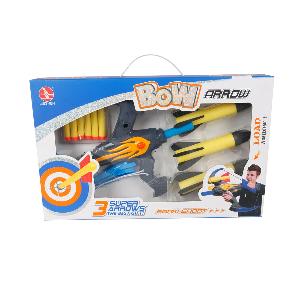 Toylife 42cm Bow & Arrow Foam Dart Toy Set Outdoor Play Kids/Children Assorted