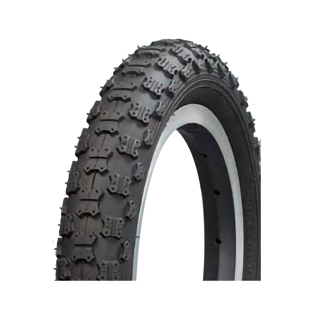 Airpro BMX/Freestyle Bicycle Tyre Replacement Spare Accessory 16x2.125'' BLK — Black
