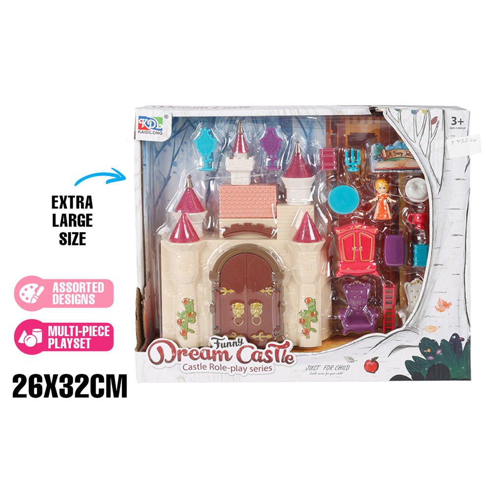 Toylife Dream Castle Children Fun Play Role Playing Pretend Toy 3+ Assorted (16 Pieces) — image 2