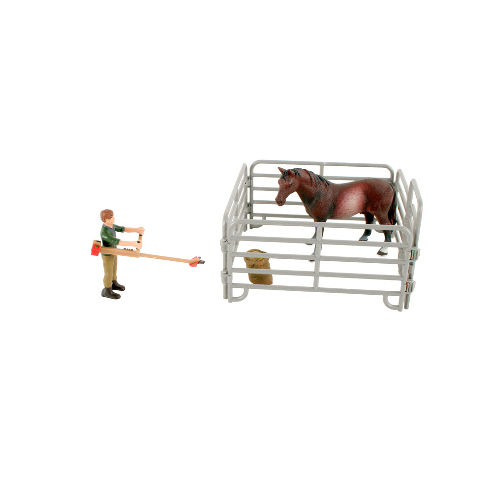 Toys for Fun Horse & Farmer Farm Play Set Kids/Children Animal Toy 3y+ Assorted — image 2