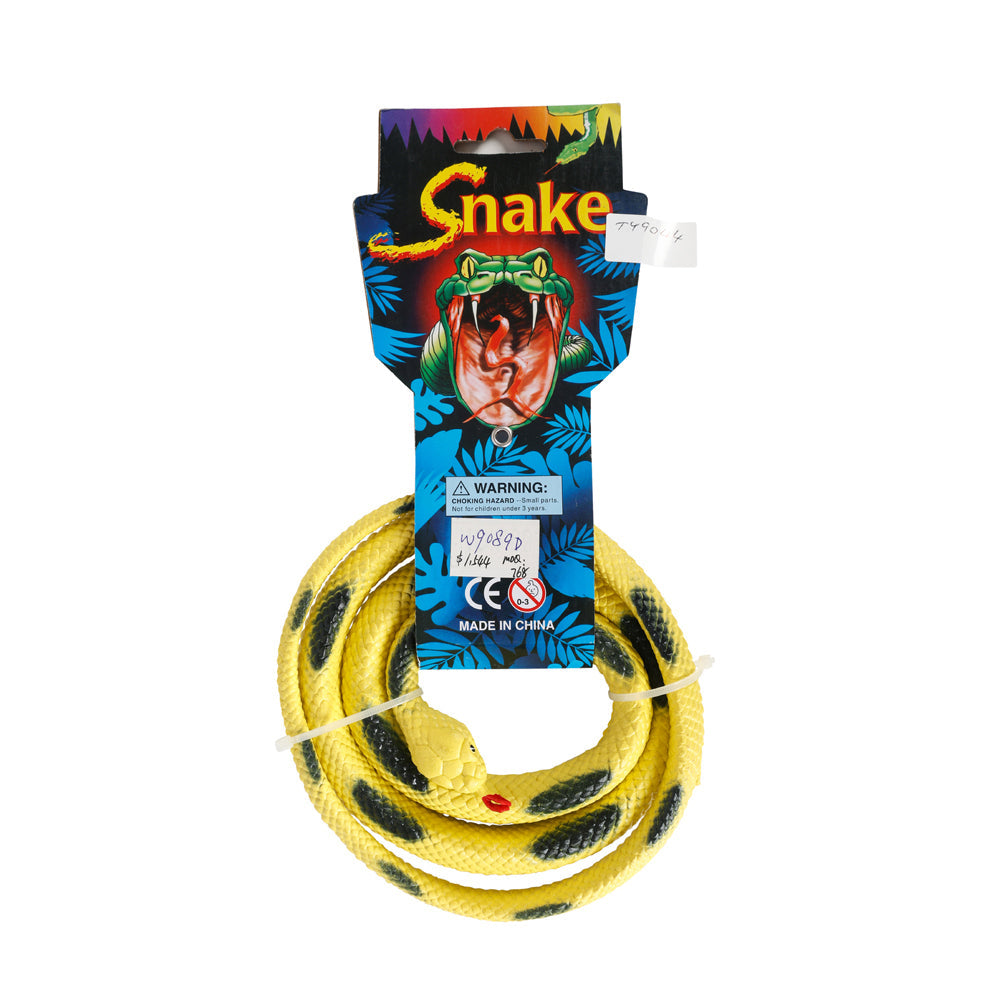 Razoo Rubber Heavy Duty Snake Kids/Childrens Fun Play Animal Jungle Toy 120cm 3+