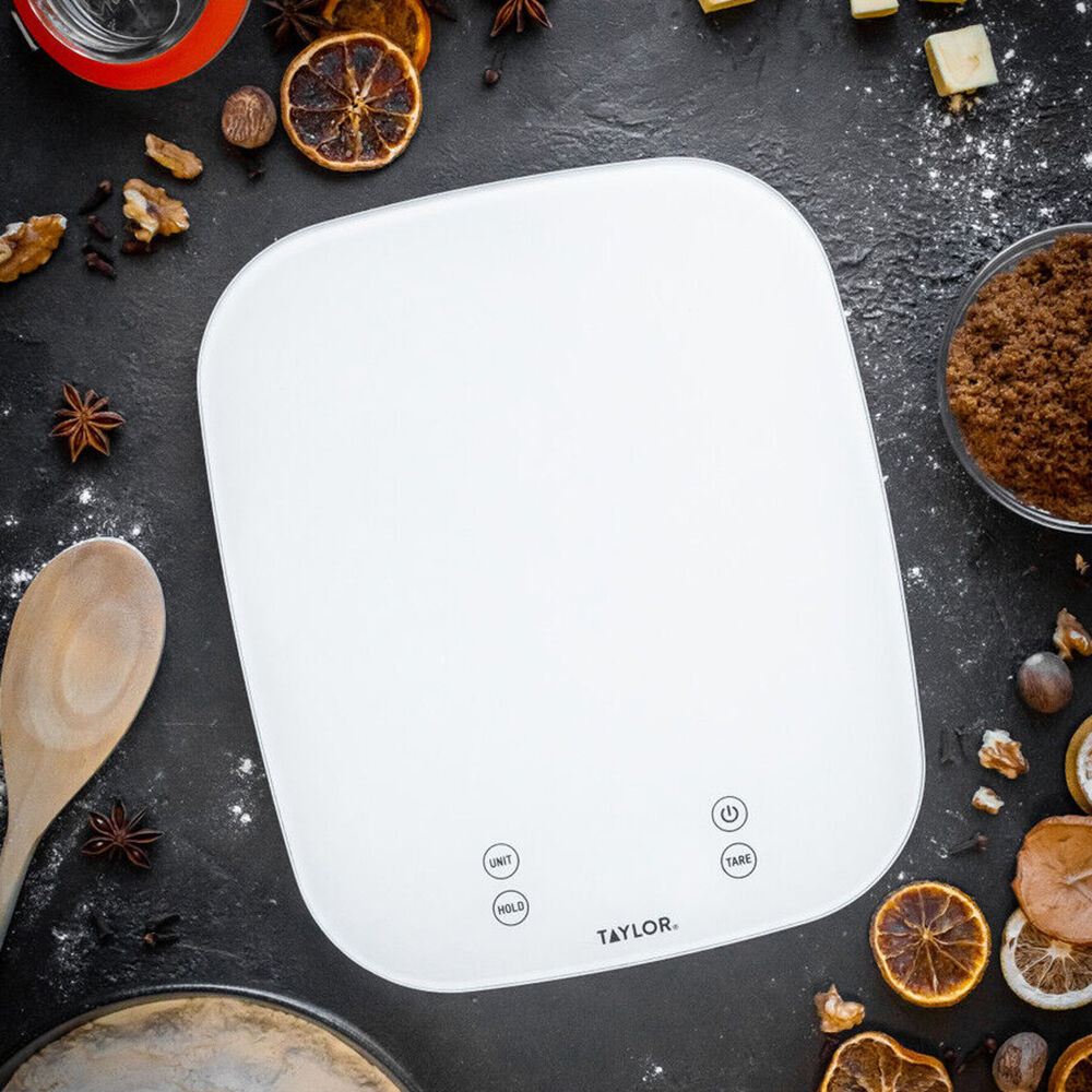 Taylor Pro Glass Waterproof Digital Dual Kitchen Scale Tools/Gadget 14Kg — image 6