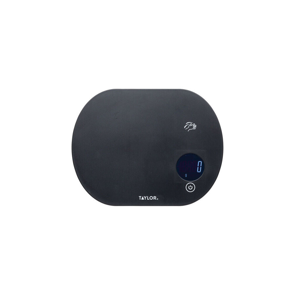 Taylor Pro Touchless Tare Digital Dual 5.5kg Kitchen Weighing Scale Black — image 2