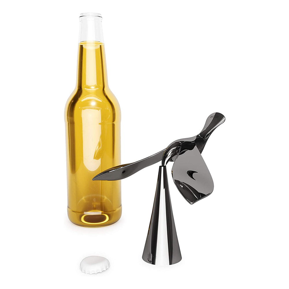 Umbra Tipsy Decorative Kitchen/Barware Metal Bottle Cap Opener Titanium 13x11cm — image 3