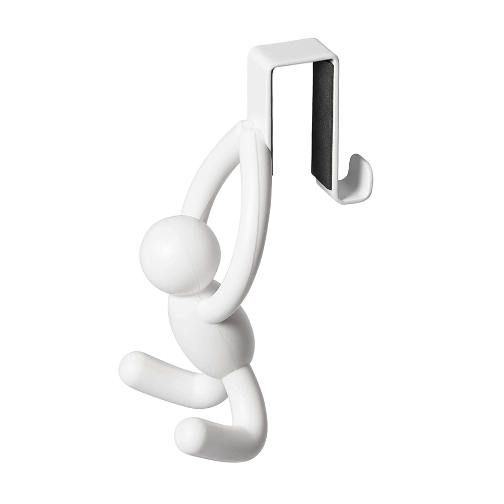 Umbra Buddy Over The Cabinet Door Decorative Hanging Hooks White 6x7.4x13cm (2 Pieces) — image 2