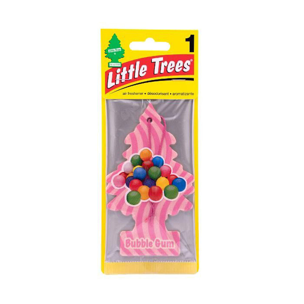 Little Trees Hanging Paper Car Fragrance Air Freshener Xtra Strength Bubblegum