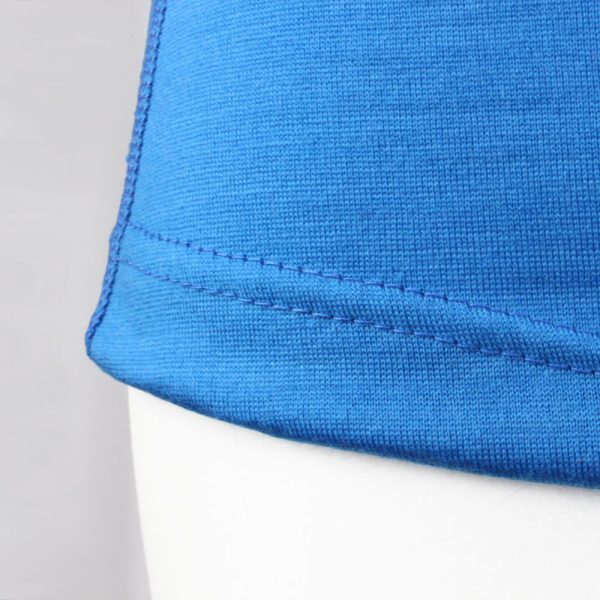 Wilderness Wear Wilderness Women Short Sleeve Scoop Tee Top Size 12 Thermal Activewear Glacier Blue — image 4