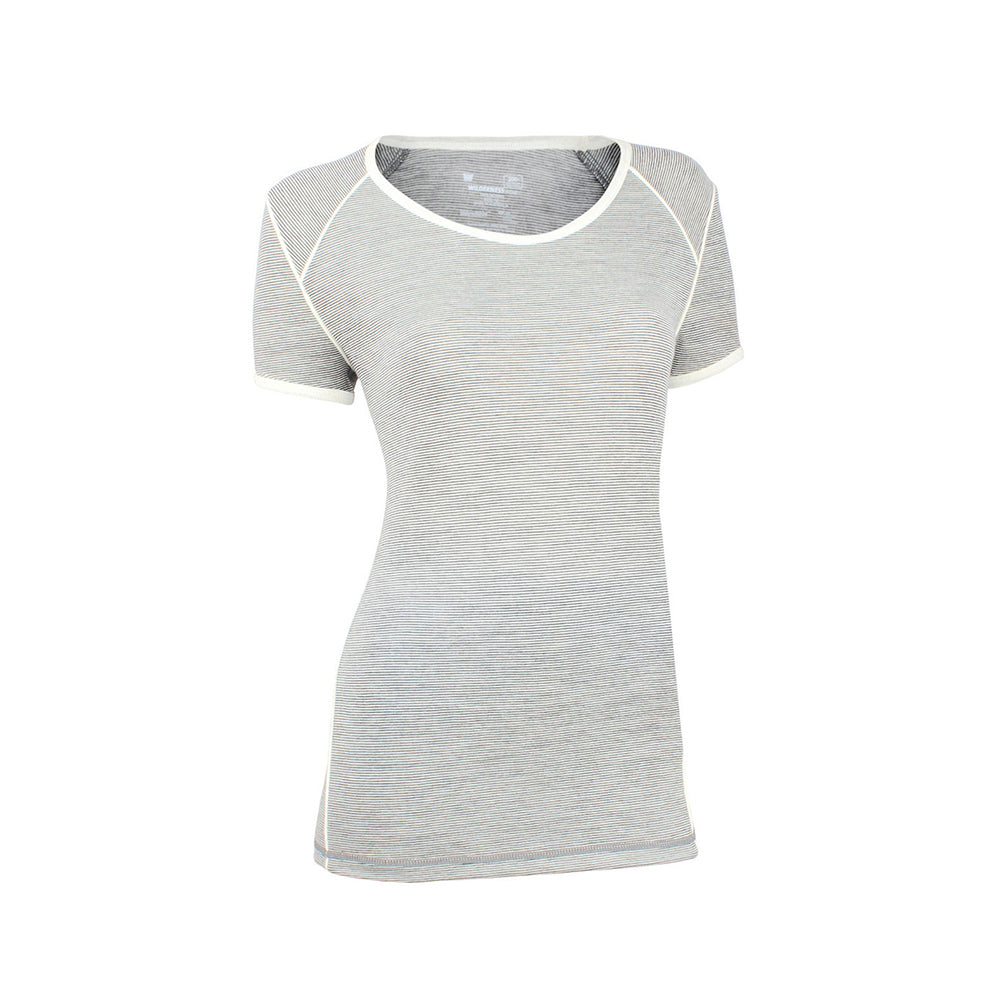 Wilderness Wear Wilderness Women Short Sleeve Tee Top Size 16 Activewear Slim Fit T-Shirt Grey