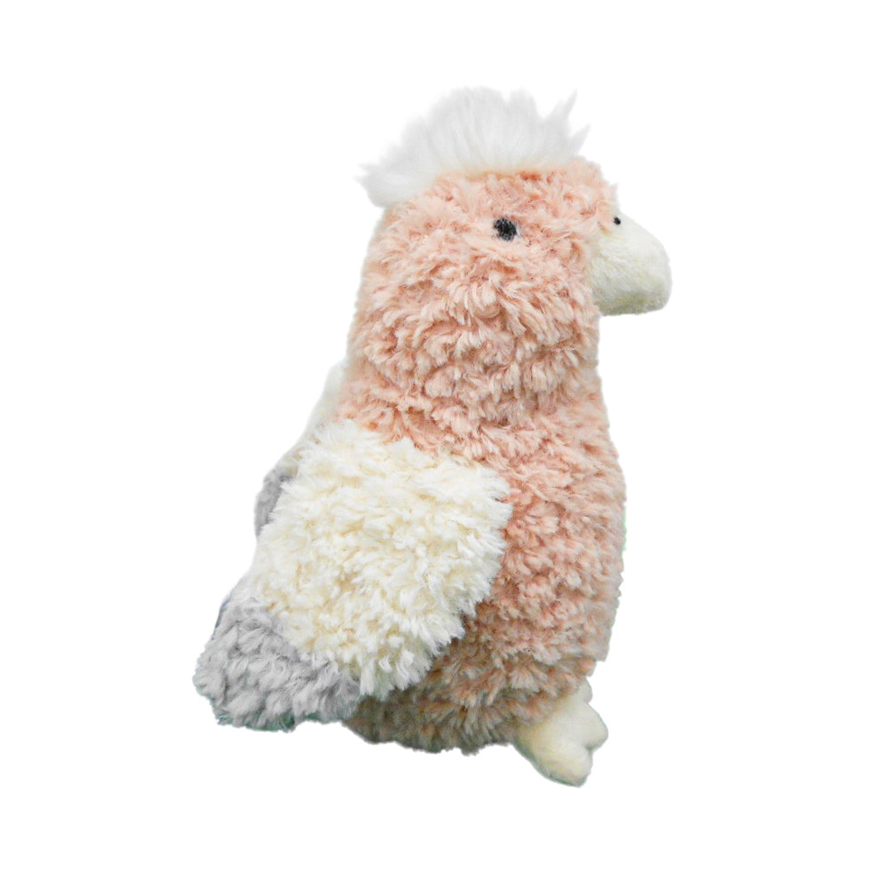 Urban Products Curly 18cm Galah Soft Fabric Animal Plush Childrens Toy Pink (2 Pack) — image 2