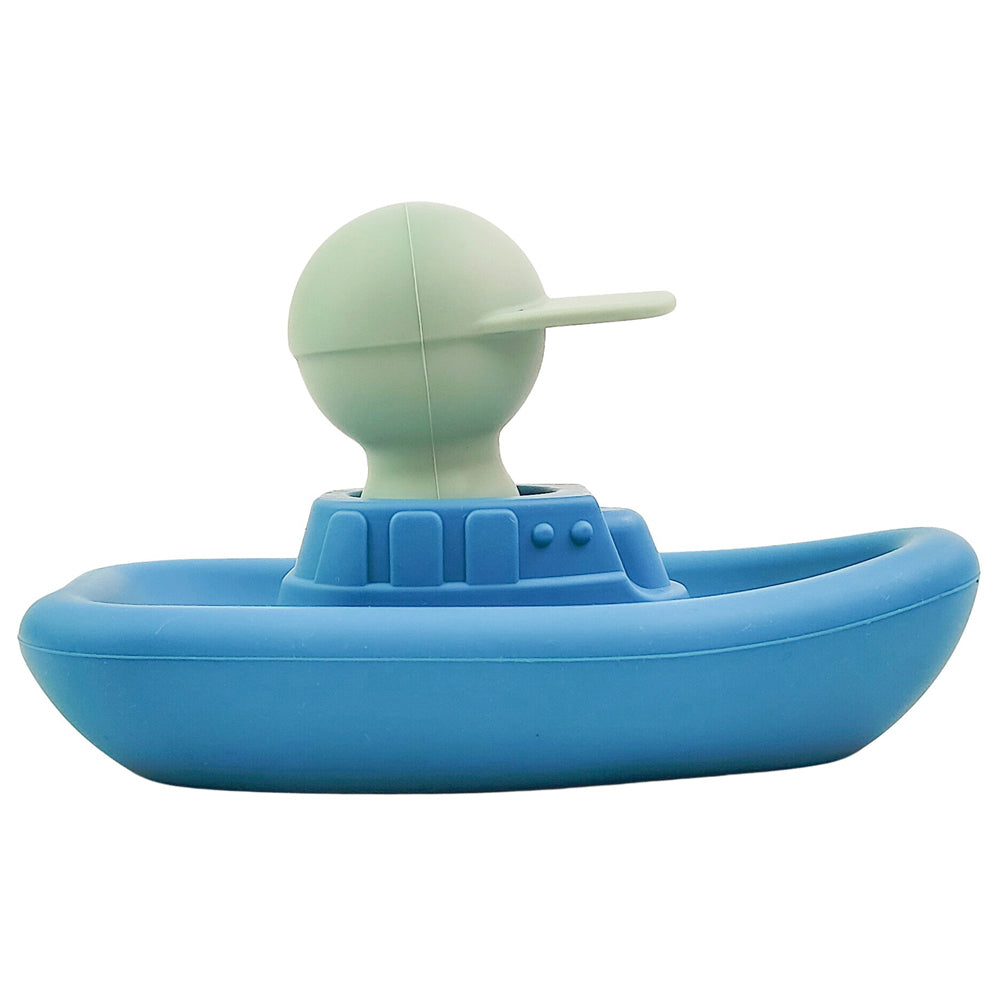 Urban Products Boat Skipper Bath Time Kids/Childrens Toy Blue 11cm 4M+