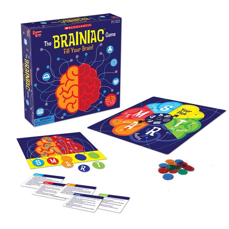 Scholastic Tinned Game The Brainiac Kids/Children Educational Activity Toy 3+ — image 2