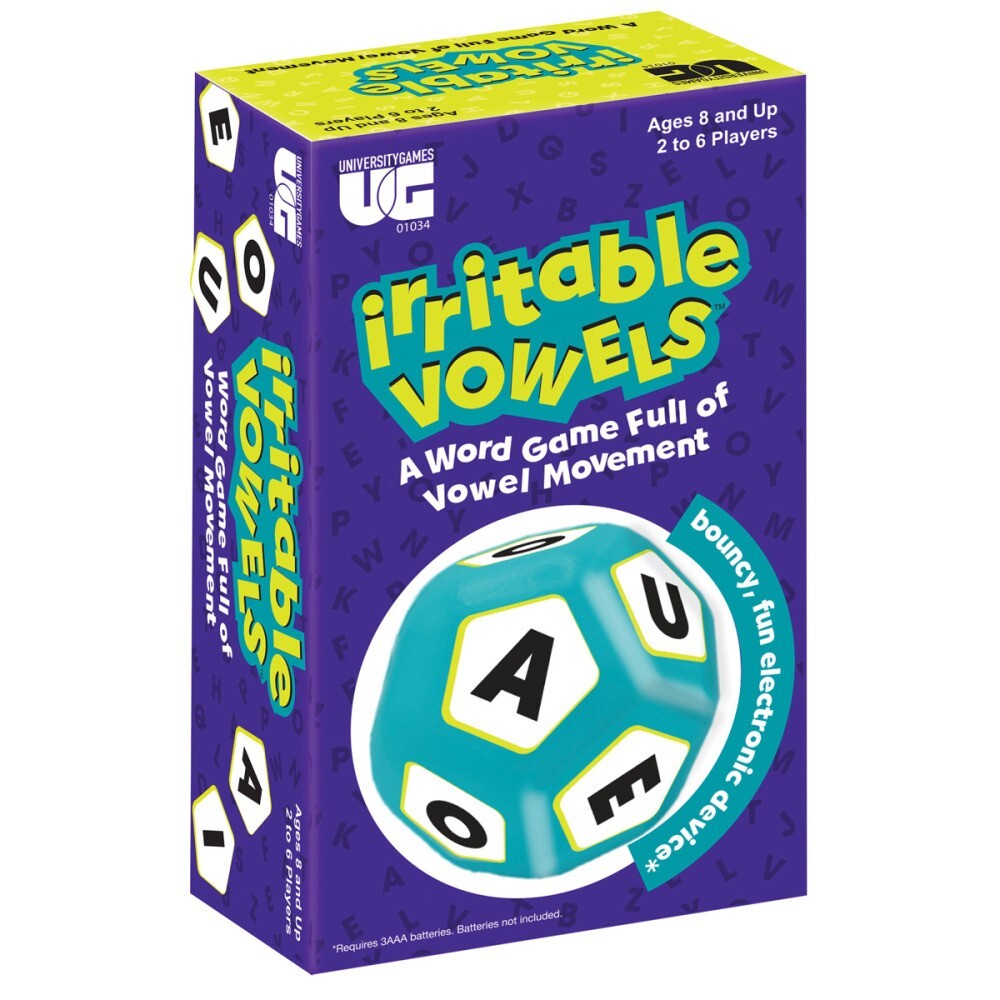 U Games U.Games Irritable Vowels Word Game Interactive Kids/Children Activity Fun Toy 8+