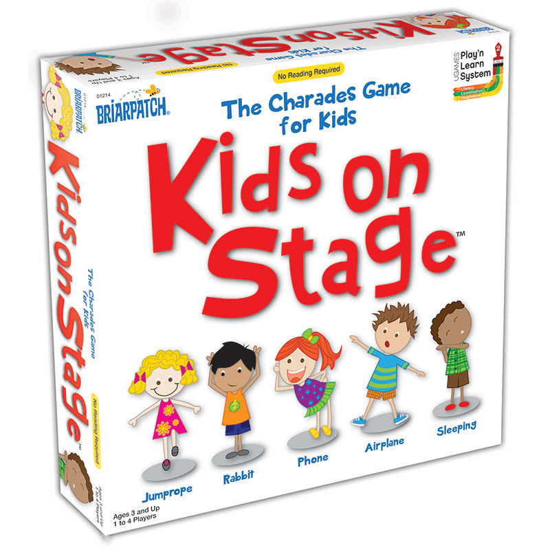 U Games Briarpatch Kids on Stage Charades Interactive Game Children Educational Toy 3+
