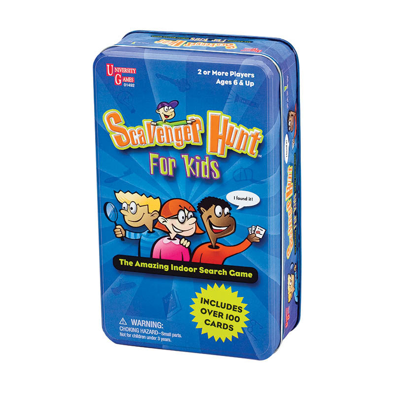 U Games Tinned Game Scavenger Hunt Party/Event Novelty Kids/Children Activity Toy 6+