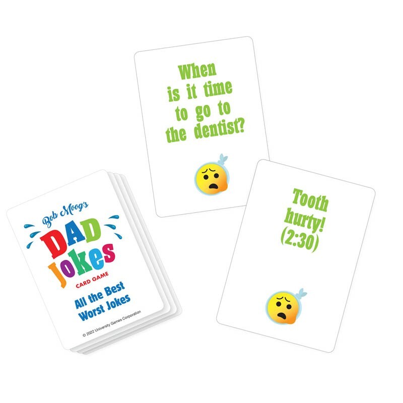 U Games U.Games Bob Moog's Dad Jokes Card Game Interactive Kids/Children Activity Toy 8+ — image 2