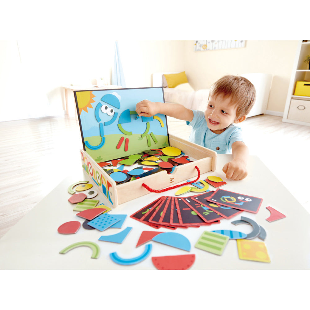 Hape Magnetic Art Box Creative Kids Interactive Learning Fun Play Toy 3Y+