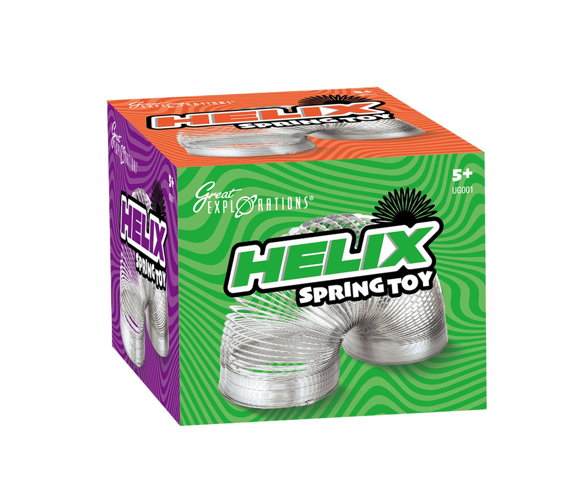 Great Explorations Helix Spring Stretch it Interactive Kids Fun Play Toy 5+ (2 Pack) — image 2